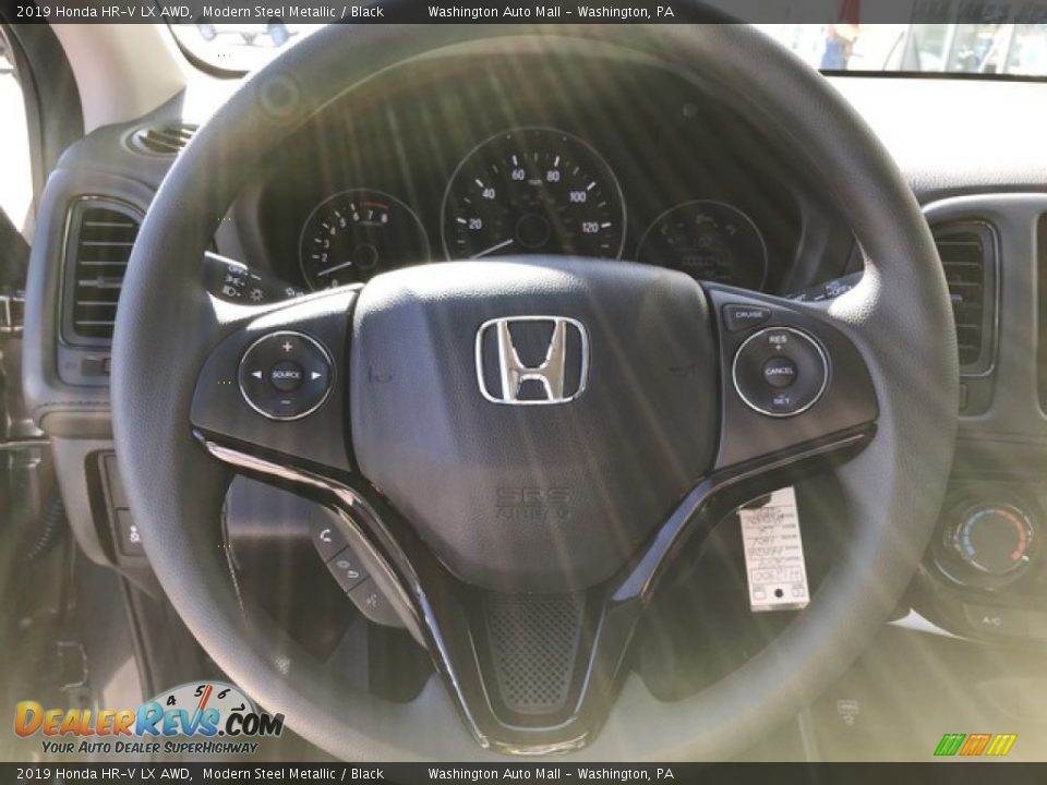 2019 Honda HR-V LX AWD Modern Steel Metallic / Black Photo #18