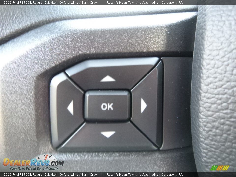 2019 Ford F150 XL Regular Cab 4x4 Oxford White / Earth Gray Photo #15