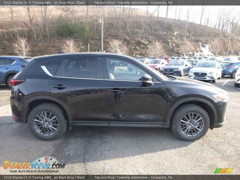 2019 Mazda CX-5 Touring AWD Jet Black Mica / Black Photo #1