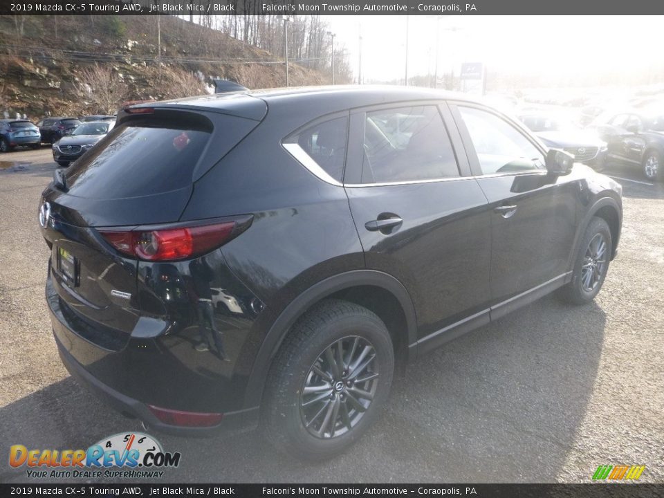 2019 Mazda CX-5 Touring AWD Jet Black Mica / Black Photo #2