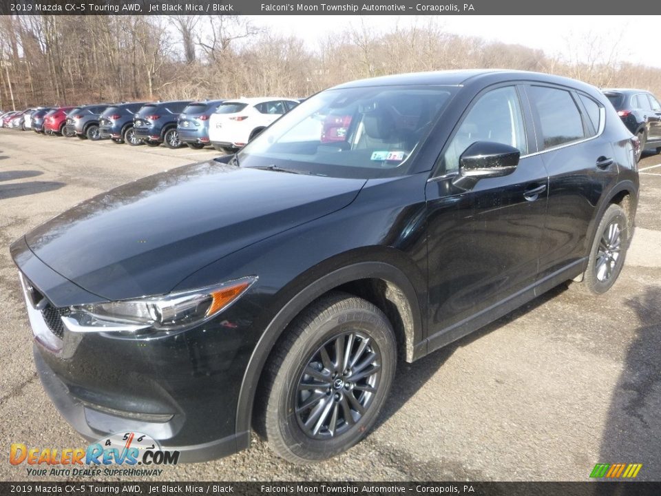 2019 Mazda CX-5 Touring AWD Jet Black Mica / Black Photo #5