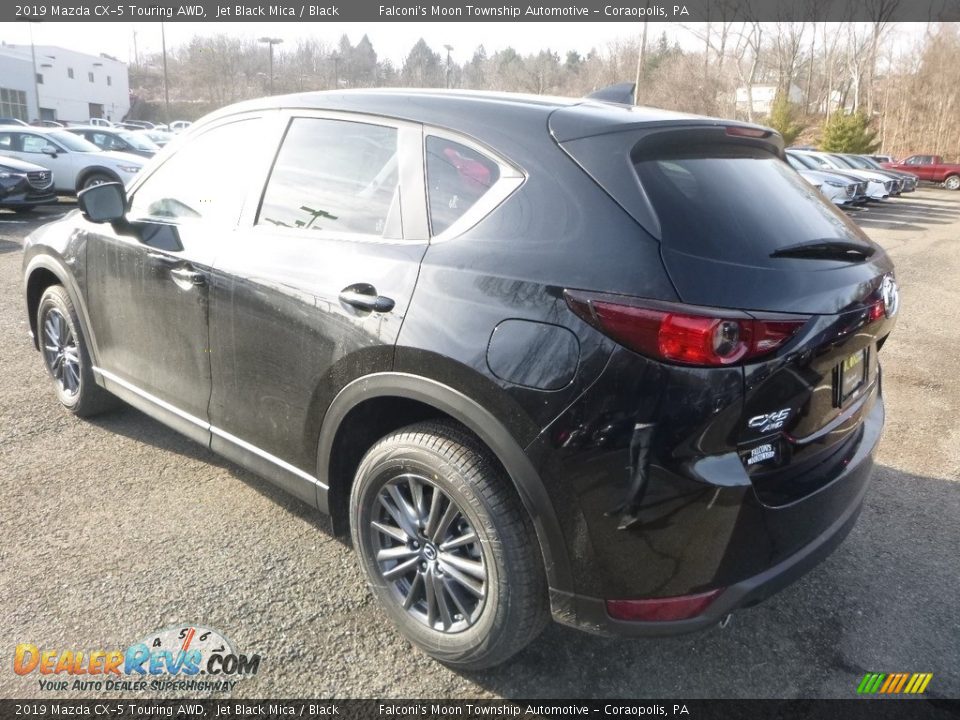 2019 Mazda CX-5 Touring AWD Jet Black Mica / Black Photo #6