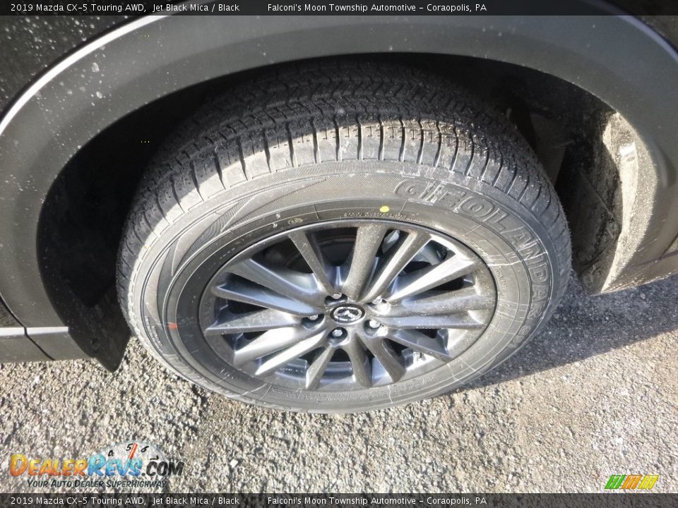 2019 Mazda CX-5 Touring AWD Jet Black Mica / Black Photo #7