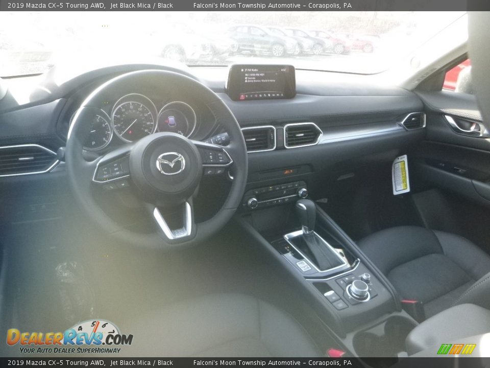 2019 Mazda CX-5 Touring AWD Jet Black Mica / Black Photo #9