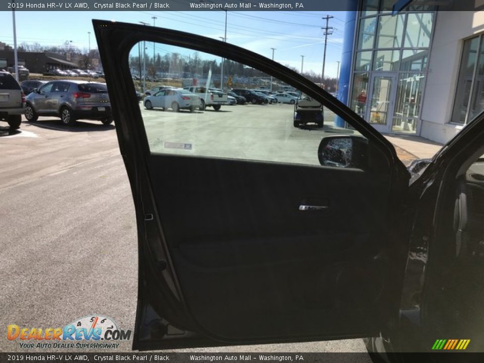 2019 Honda HR-V LX AWD Crystal Black Pearl / Black Photo #13