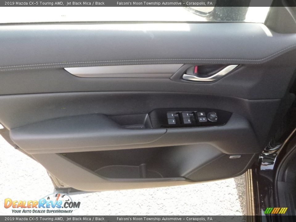 2019 Mazda CX-5 Touring AWD Jet Black Mica / Black Photo #10