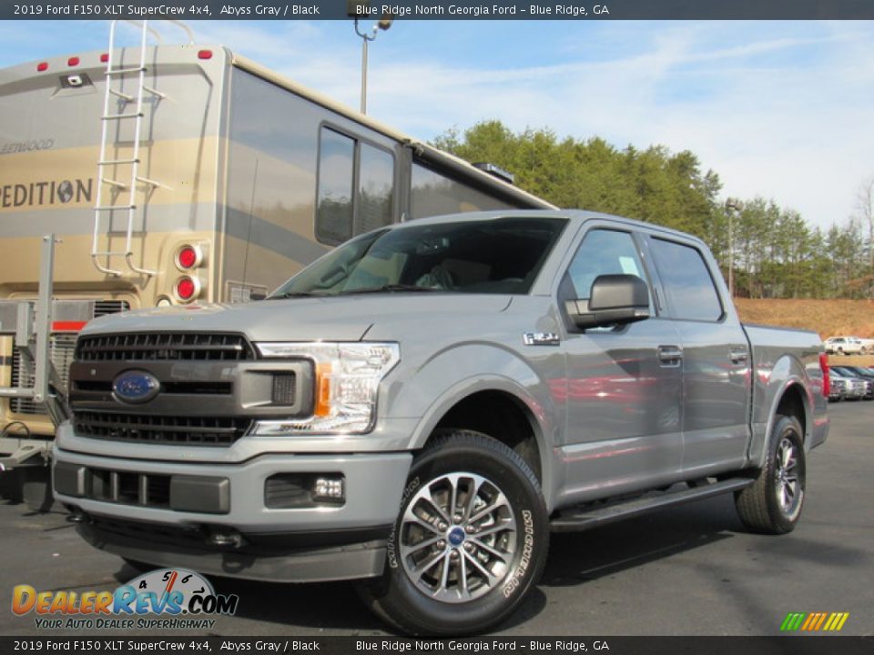 2019 Ford F150 XLT SuperCrew 4x4 Abyss Gray / Black Photo #1