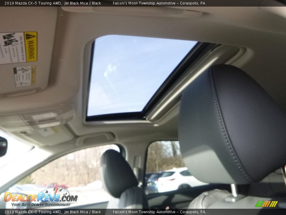 2019 Mazda CX-5 Touring AWD Jet Black Mica / Black Photo #13
