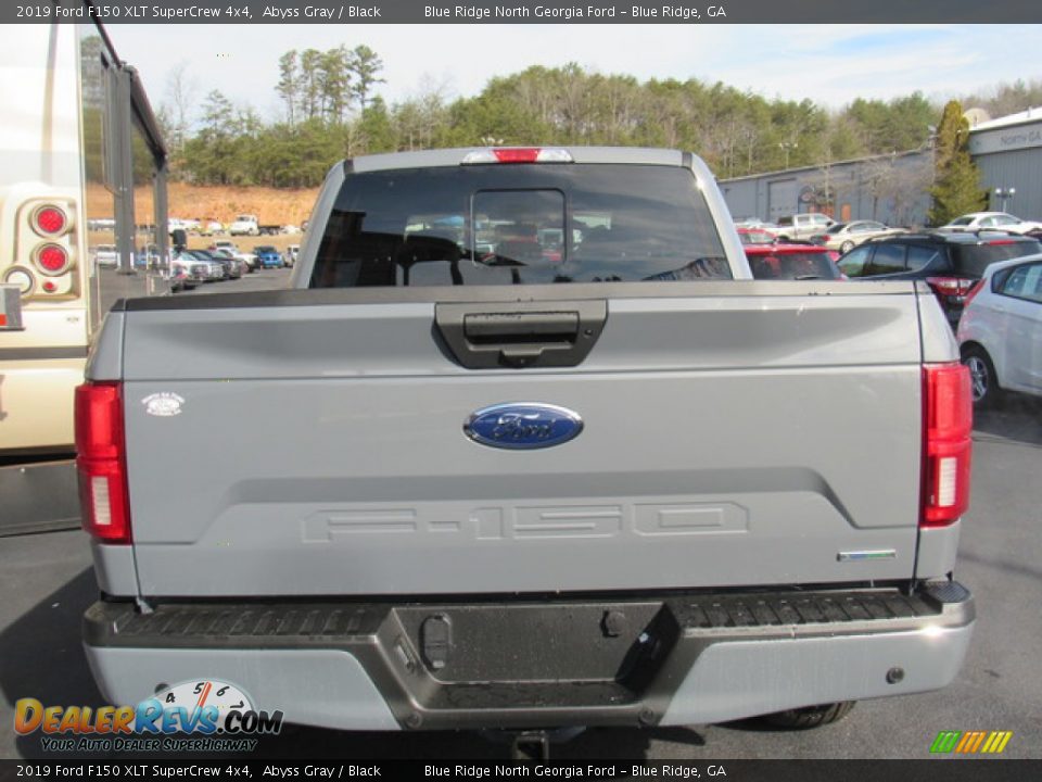 2019 Ford F150 XLT SuperCrew 4x4 Abyss Gray / Black Photo #4
