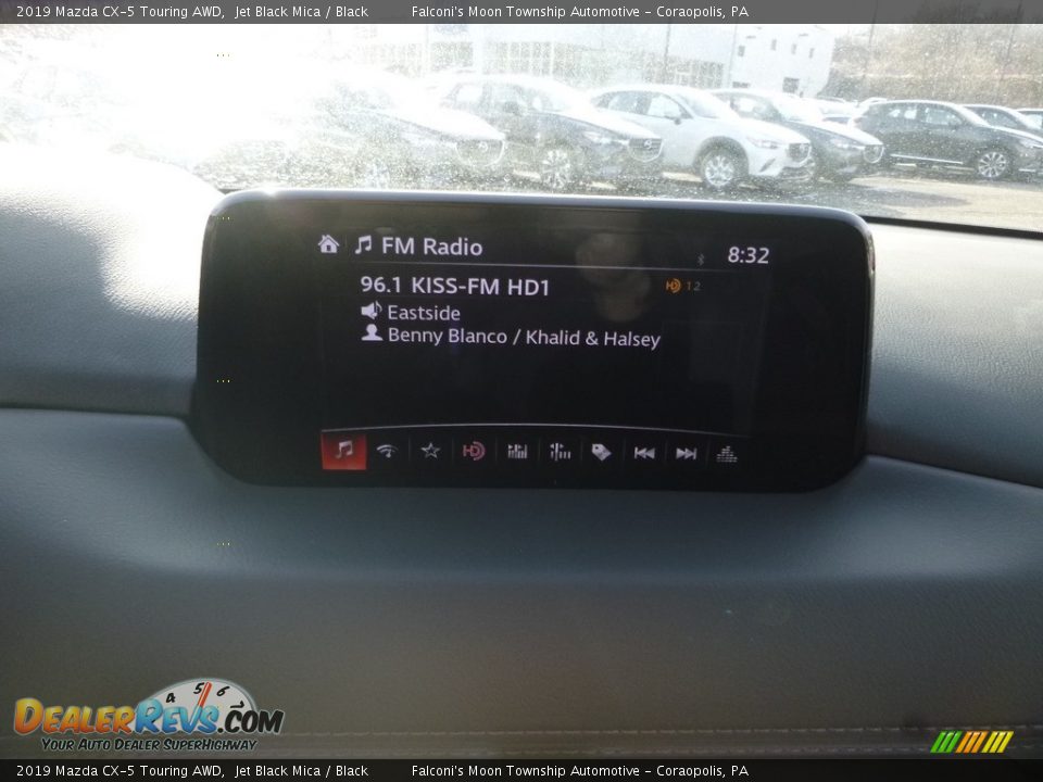 2019 Mazda CX-5 Touring AWD Jet Black Mica / Black Photo #14