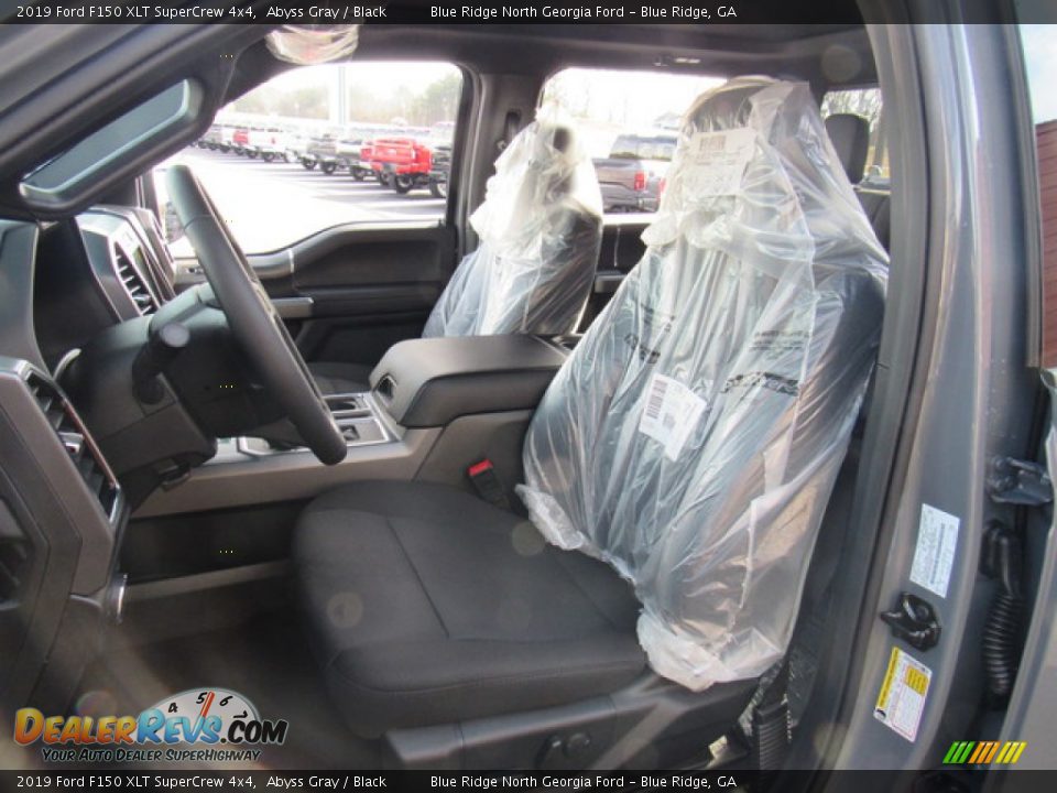 2019 Ford F150 XLT SuperCrew 4x4 Abyss Gray / Black Photo #10