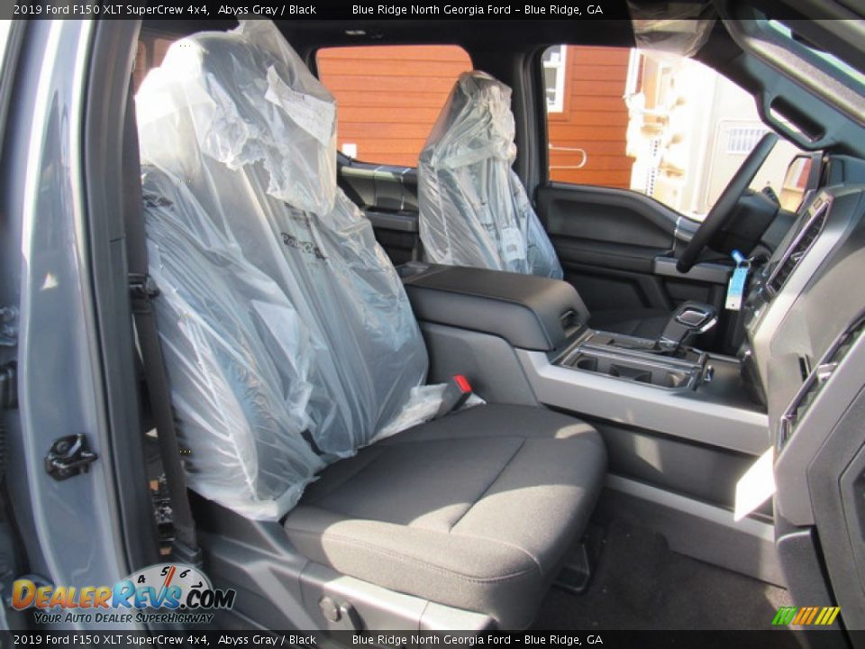 2019 Ford F150 XLT SuperCrew 4x4 Abyss Gray / Black Photo #11