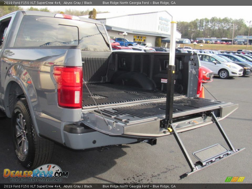 2019 Ford F150 XLT SuperCrew 4x4 Abyss Gray / Black Photo #13