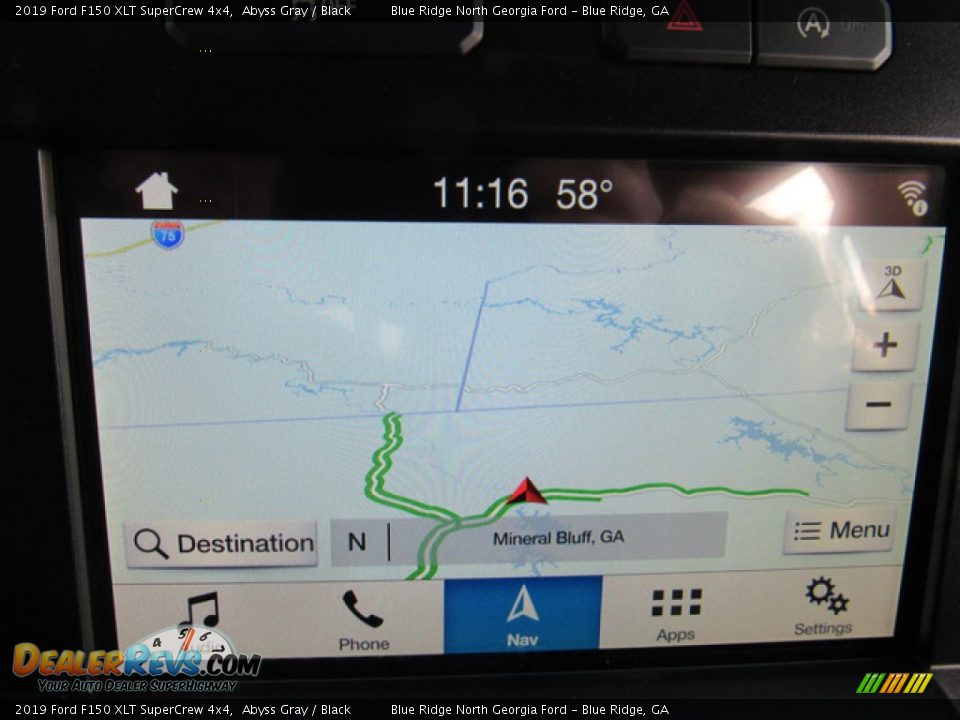 2019 Ford F150 XLT SuperCrew 4x4 Abyss Gray / Black Photo #18