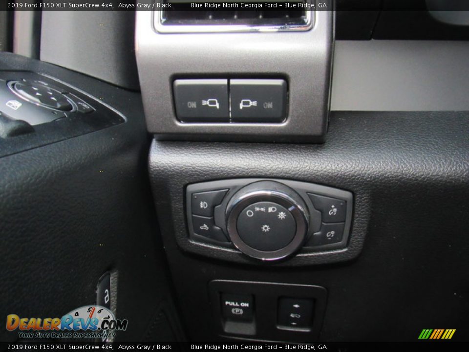 2019 Ford F150 XLT SuperCrew 4x4 Abyss Gray / Black Photo #21