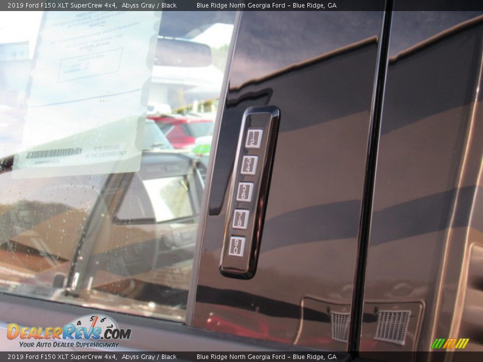 2019 Ford F150 XLT SuperCrew 4x4 Abyss Gray / Black Photo #24