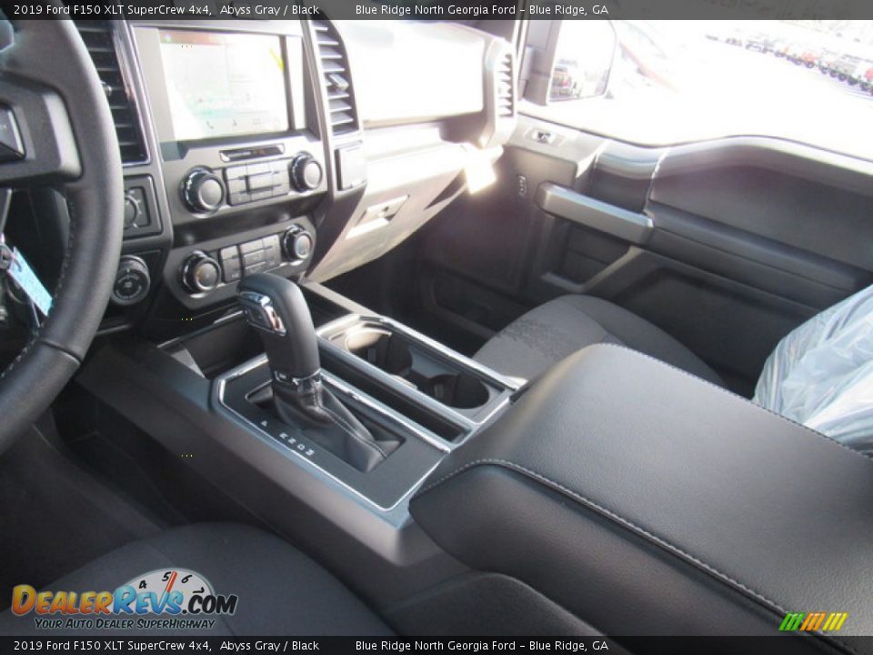 2019 Ford F150 XLT SuperCrew 4x4 Abyss Gray / Black Photo #25