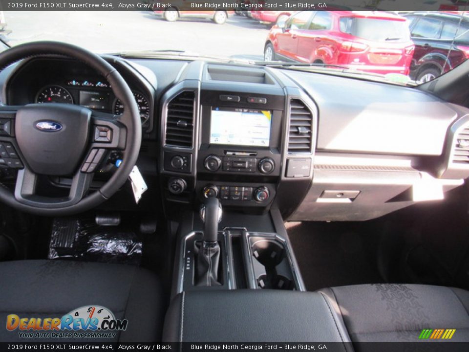 2019 Ford F150 XLT SuperCrew 4x4 Abyss Gray / Black Photo #27