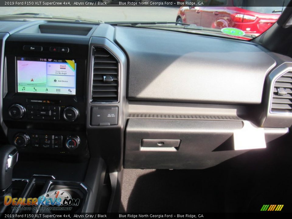 2019 Ford F150 XLT SuperCrew 4x4 Abyss Gray / Black Photo #28