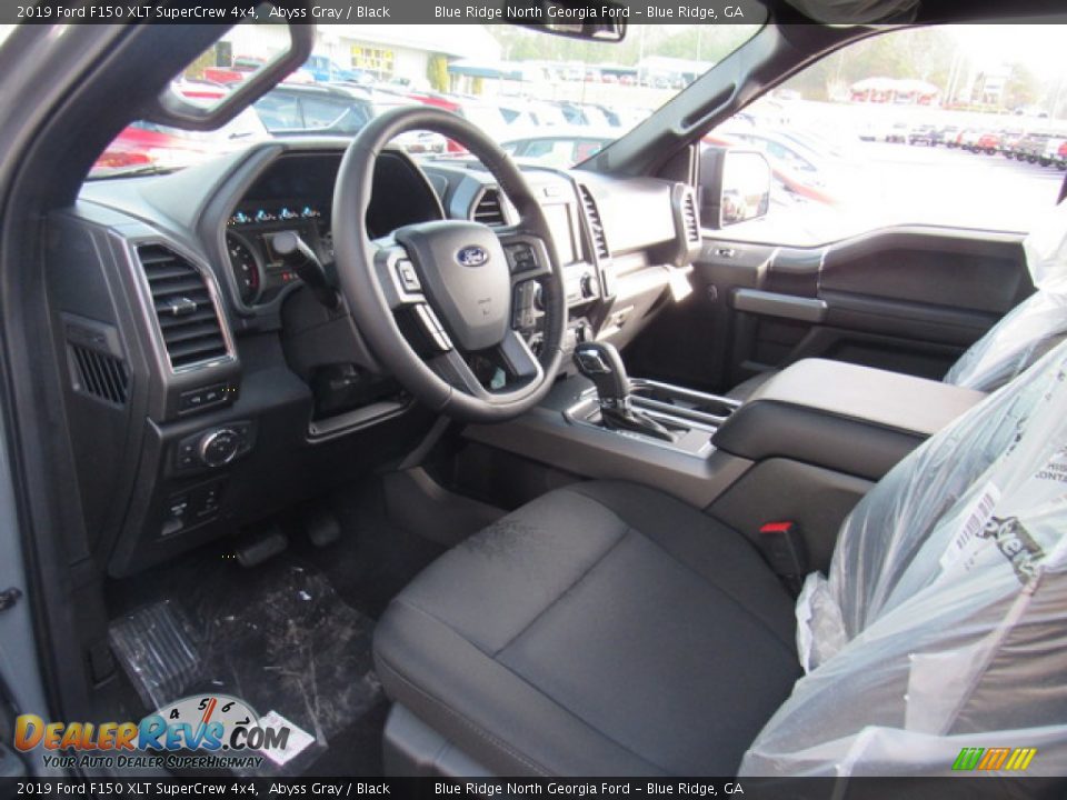 2019 Ford F150 XLT SuperCrew 4x4 Abyss Gray / Black Photo #31