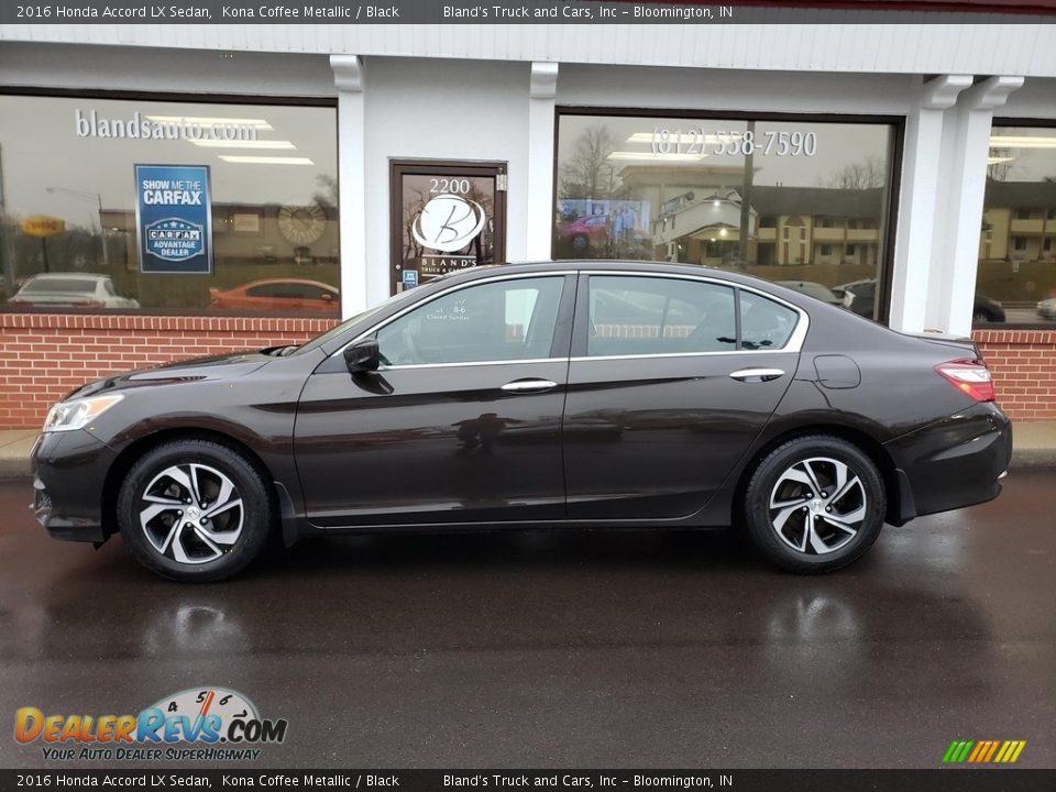 2016 Honda Accord LX Sedan Kona Coffee Metallic / Black Photo #1