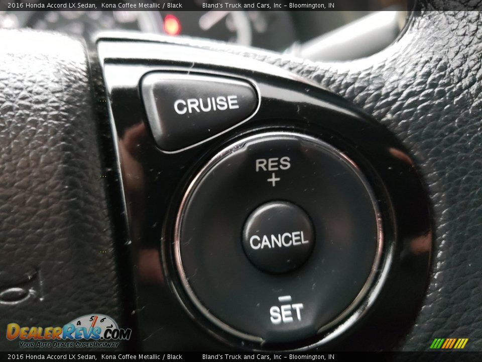 2016 Honda Accord LX Sedan Kona Coffee Metallic / Black Photo #13