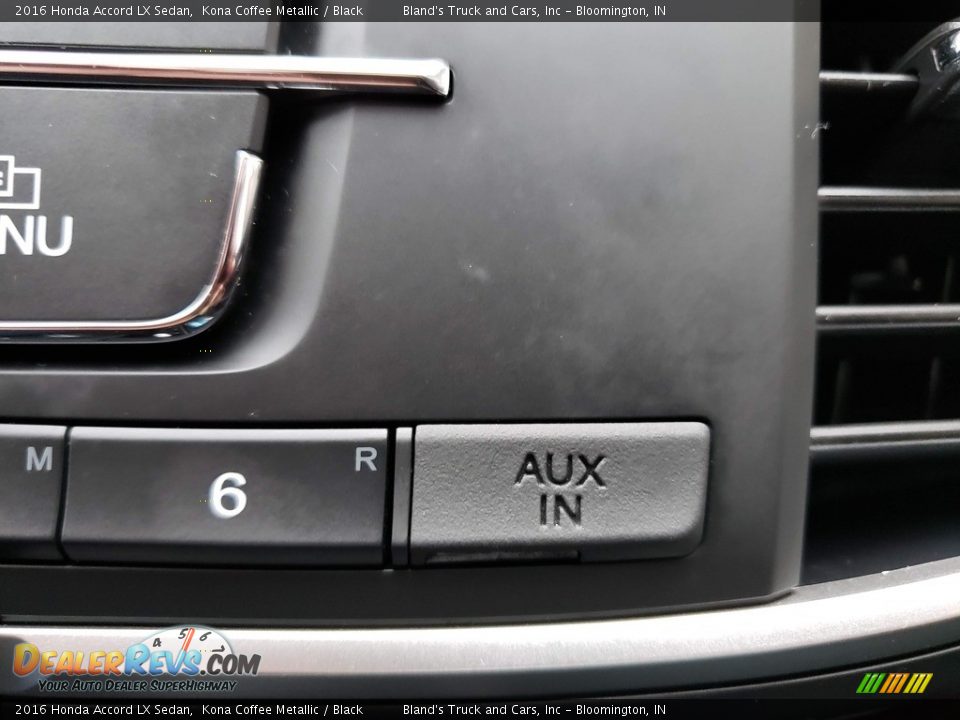 2016 Honda Accord LX Sedan Kona Coffee Metallic / Black Photo #21
