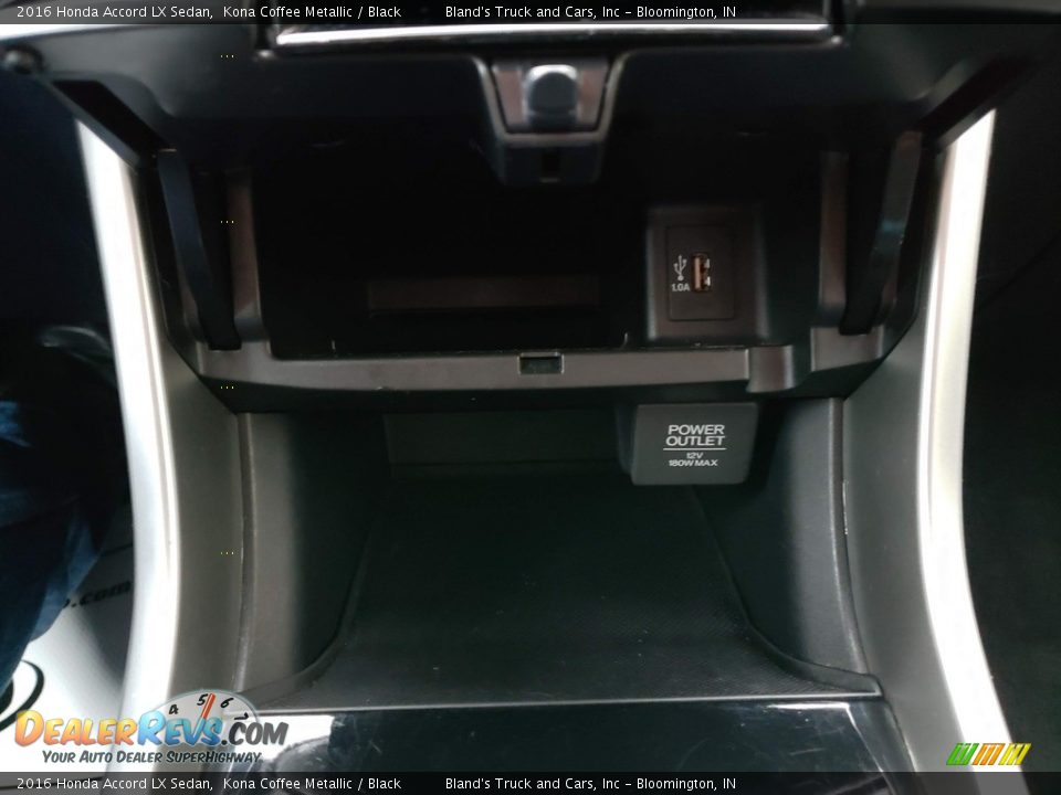 2016 Honda Accord LX Sedan Kona Coffee Metallic / Black Photo #24