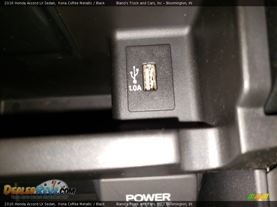 2016 Honda Accord LX Sedan Kona Coffee Metallic / Black Photo #25