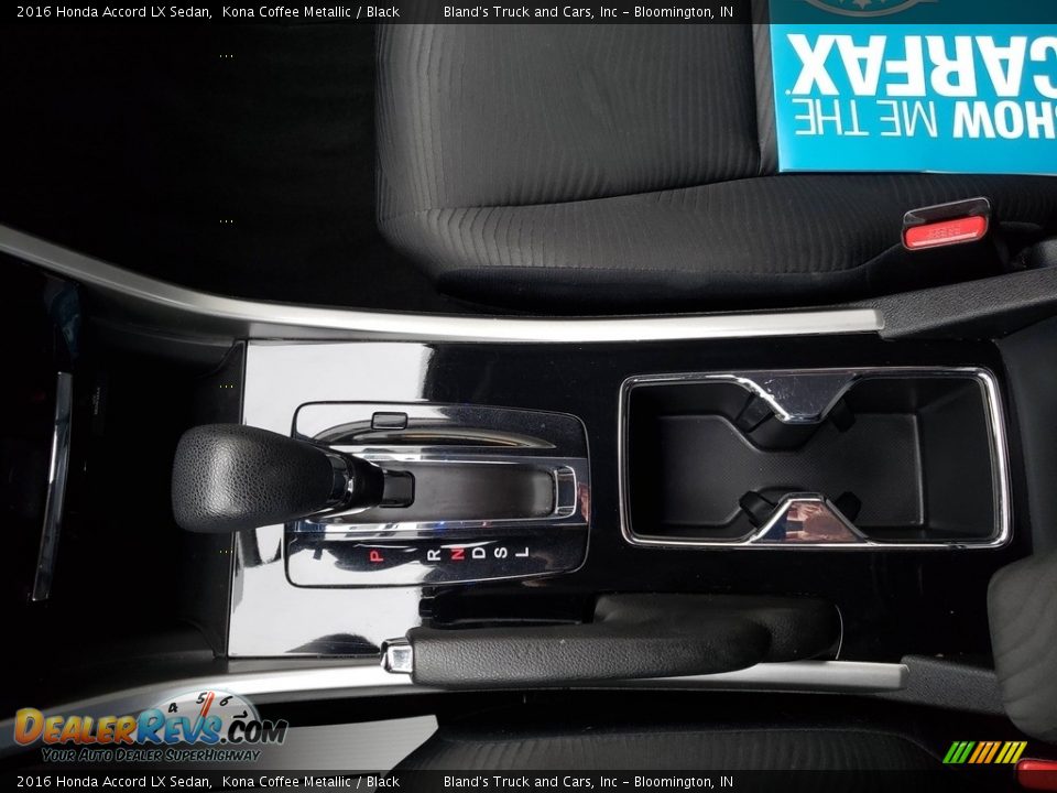 2016 Honda Accord LX Sedan Kona Coffee Metallic / Black Photo #27