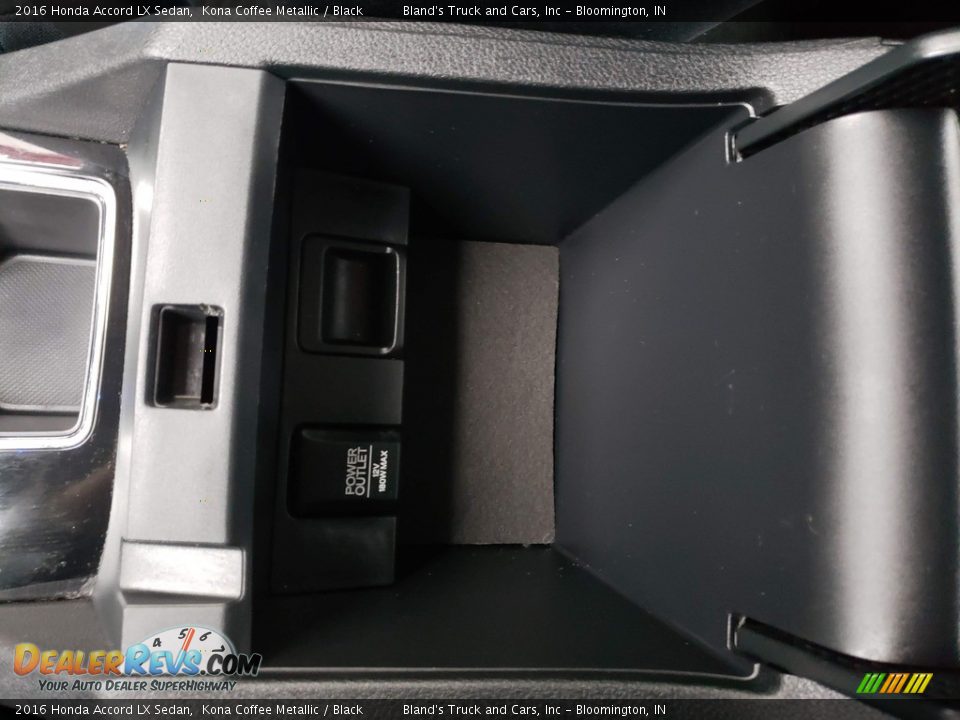 2016 Honda Accord LX Sedan Kona Coffee Metallic / Black Photo #28