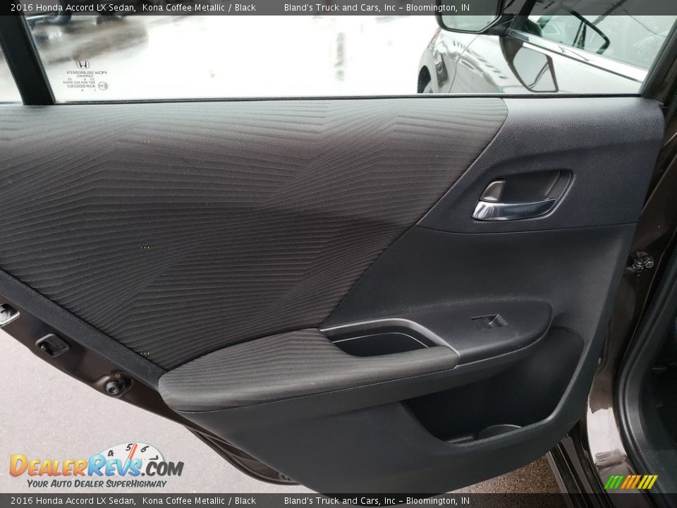 2016 Honda Accord LX Sedan Kona Coffee Metallic / Black Photo #30