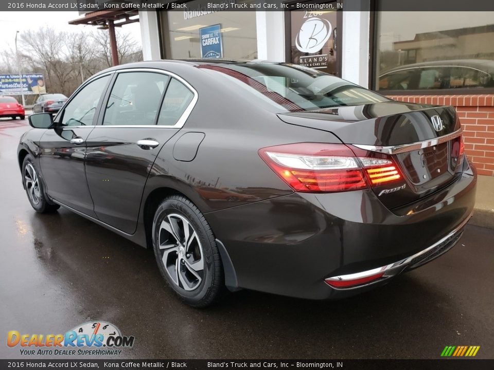 2016 Honda Accord LX Sedan Kona Coffee Metallic / Black Photo #33