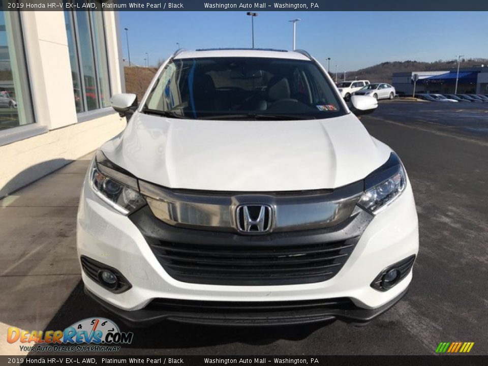 2019 Honda HR-V EX-L AWD Platinum White Pearl / Black Photo #4