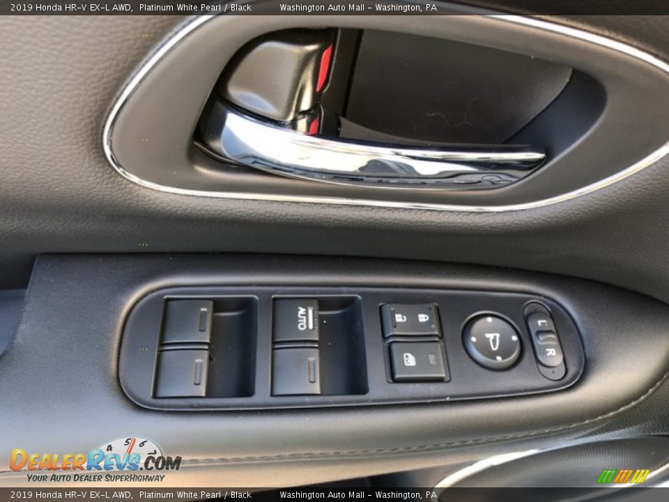 2019 Honda HR-V EX-L AWD Platinum White Pearl / Black Photo #14