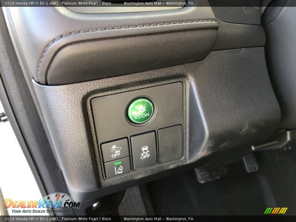2019 Honda HR-V EX-L AWD Platinum White Pearl / Black Photo #16