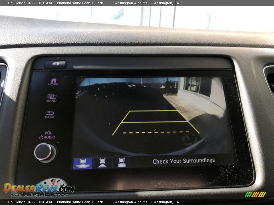 2019 Honda HR-V EX-L AWD Platinum White Pearl / Black Photo #23
