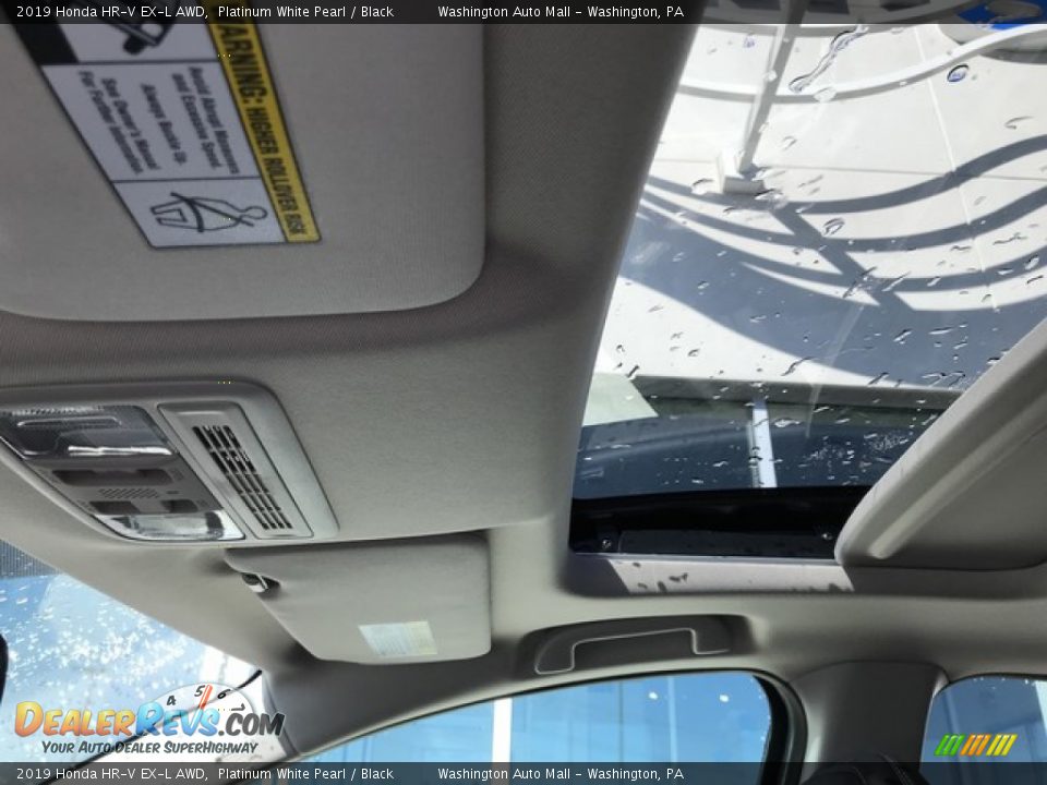 2019 Honda HR-V EX-L AWD Platinum White Pearl / Black Photo #24