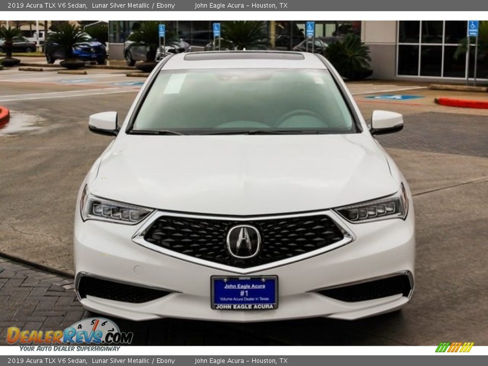 2019 Acura TLX V6 Sedan Lunar Silver Metallic / Ebony Photo #2