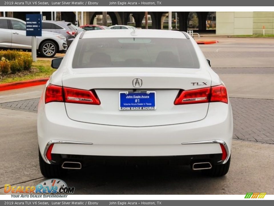 2019 Acura TLX V6 Sedan Lunar Silver Metallic / Ebony Photo #6