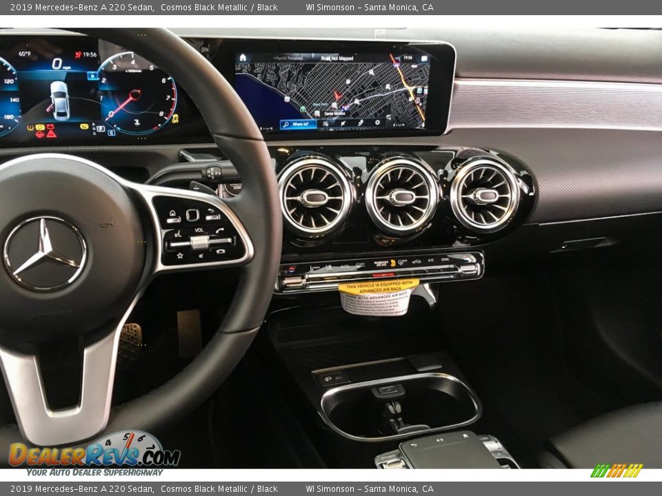 Dashboard of 2019 Mercedes-Benz A 220 Sedan Photo #6