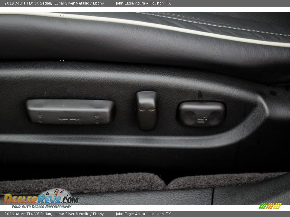 2019 Acura TLX V6 Sedan Lunar Silver Metallic / Ebony Photo #13