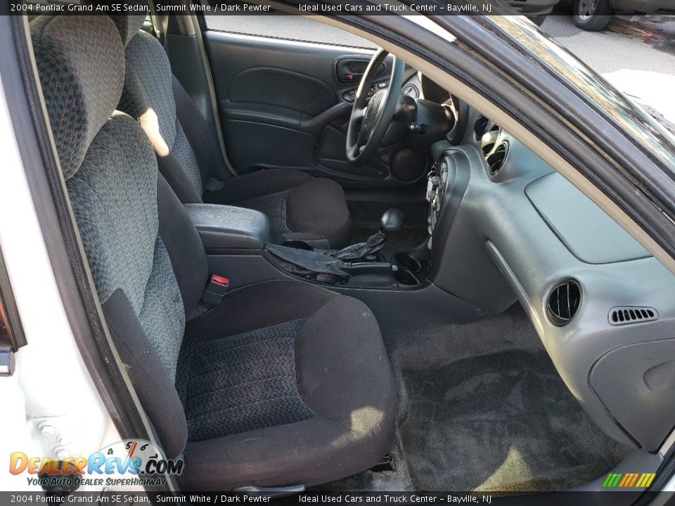 2004 Pontiac Grand Am SE Sedan Summit White / Dark Pewter Photo #11
