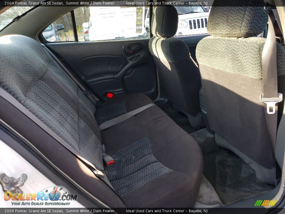 2004 Pontiac Grand Am SE Sedan Summit White / Dark Pewter Photo #13