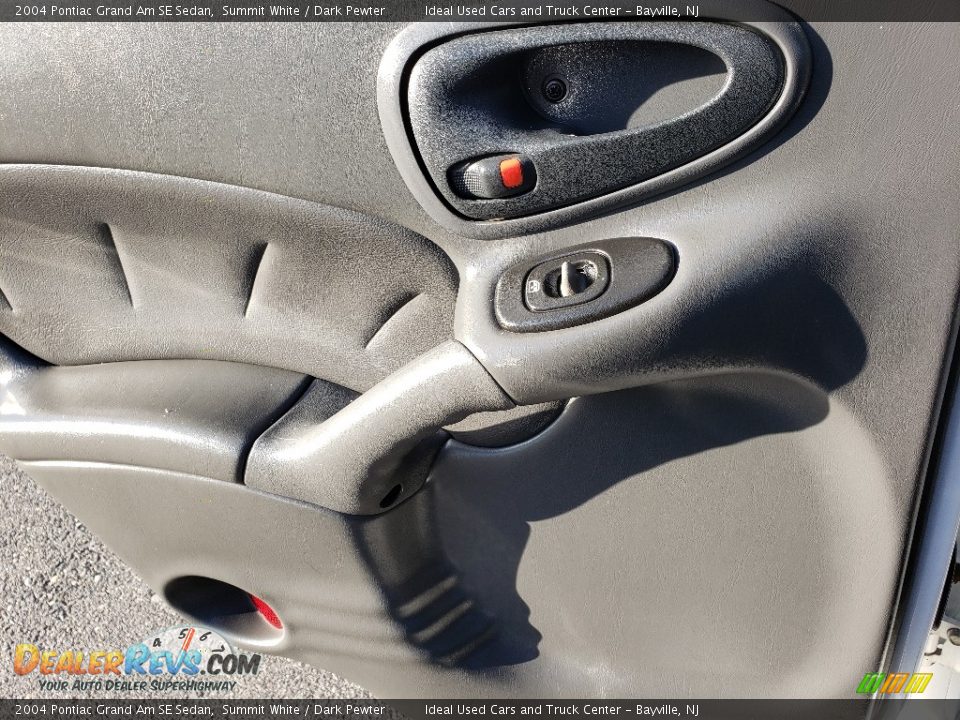 2004 Pontiac Grand Am SE Sedan Summit White / Dark Pewter Photo #15