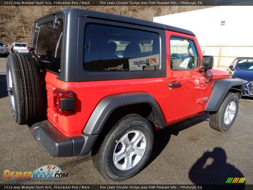 2019 Jeep Wrangler Sport 4x4 Firecracker Red / Black Photo #6