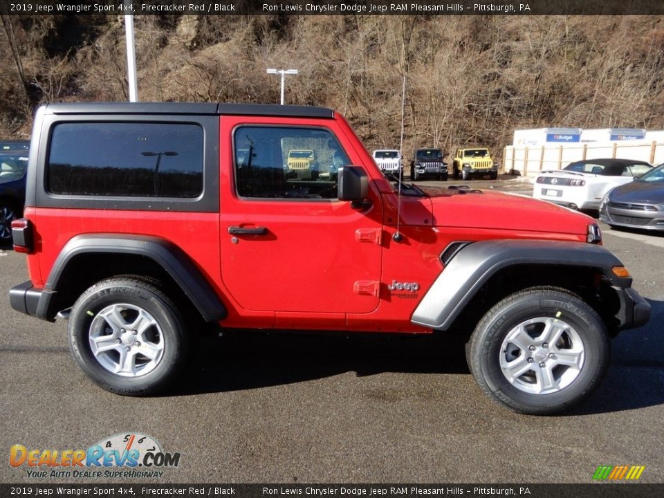 2019 Jeep Wrangler Sport 4x4 Firecracker Red / Black Photo #7