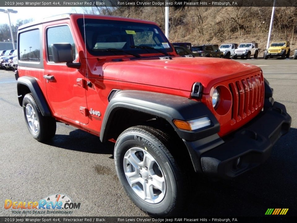 2019 Jeep Wrangler Sport 4x4 Firecracker Red / Black Photo #8