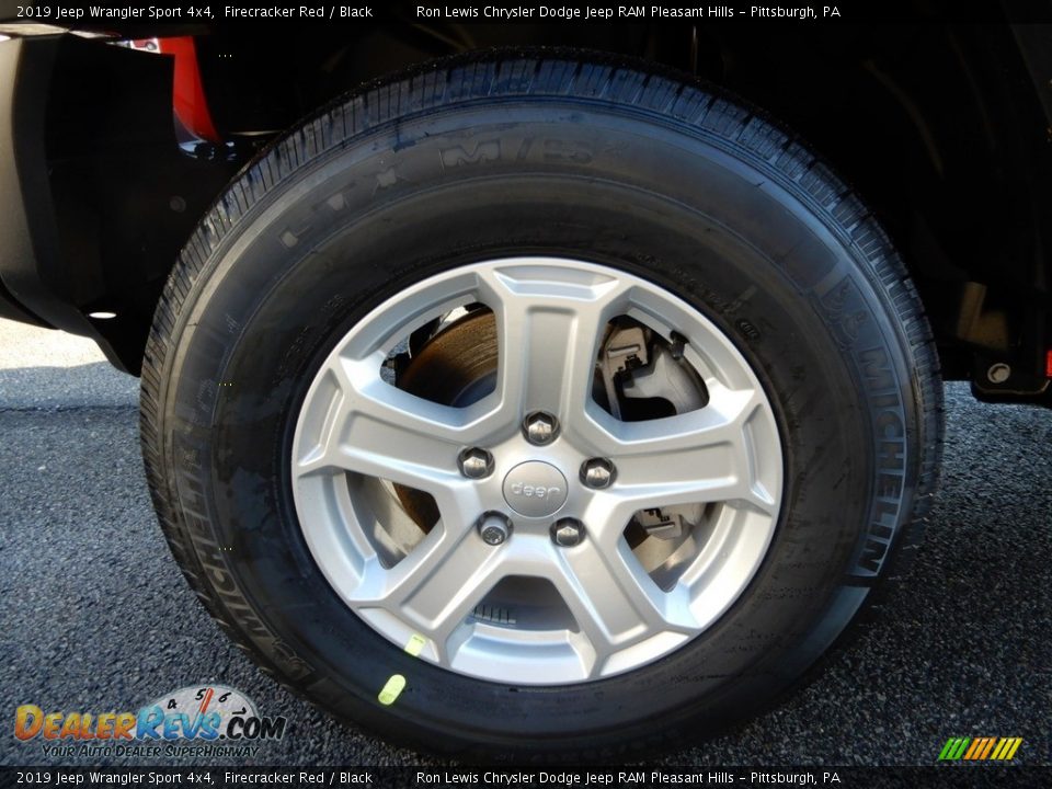 2019 Jeep Wrangler Sport 4x4 Firecracker Red / Black Photo #10