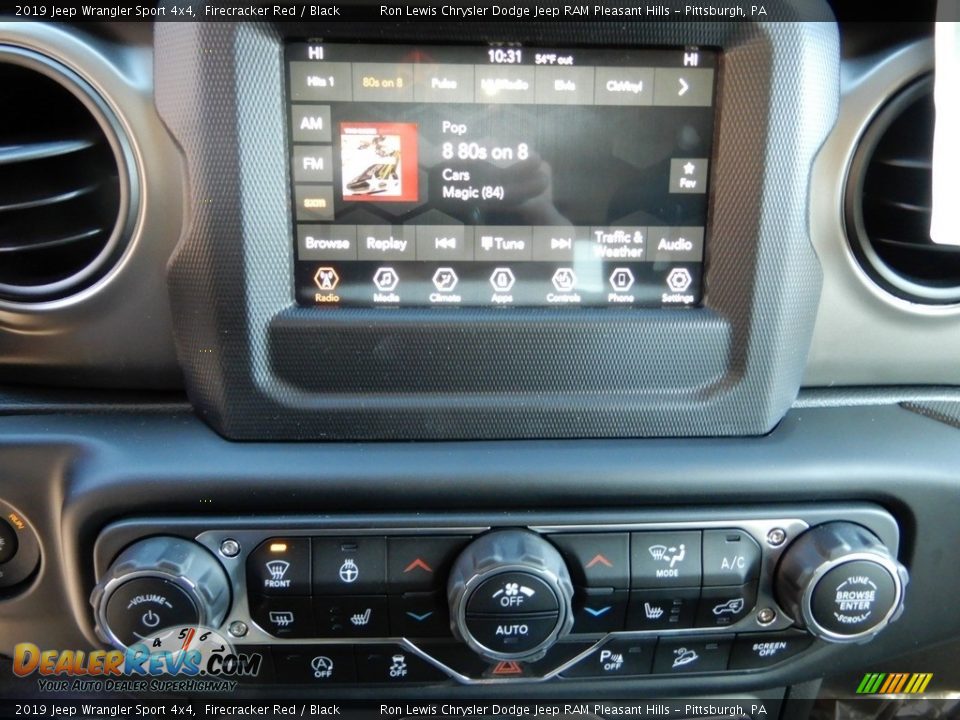 2019 Jeep Wrangler Sport 4x4 Firecracker Red / Black Photo #20